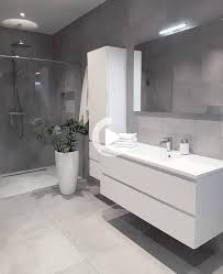 This bathroom has some great color ideas, matching the white of the tubs with the light baby blue walls to give the room a nice calm feel. I Need Your Help Eclectic Gallery Walls Unique Bathroom Design Bathroom Interior Design Modern Bathroom