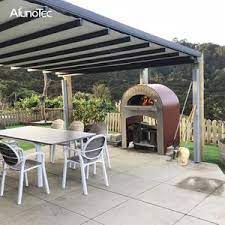 High Quality Waterproof Retractable Awning For Garden Modern Gazebo Pergola Canopy Aluminum Pergola