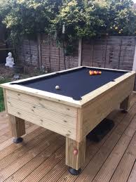 Expert reviews of the best outdoor pool tables in 2021 from trusted retailers, with a summary of what to consider when buying! 7ft Rustic Outdoor All Weather Pool Table Johnsonssports Com