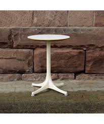 Studio seven mila pedestal coffee table, white/white by studio seven. Georg Nelson Pedestal Coffee Table No 5451