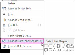 change the format of data labels in a chart office support