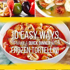 cook the tortellini according to package directions. The Frozen Tortellini Feast 10 Ways To Turn This Freezer Staple Into Dinner Kitchn