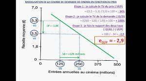 Comprendre le concept de l'élasticité de la. L Elasticite Prix De La Demande L Exemple Du Cinema Youtube
