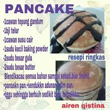 Pancake Resep Gula Telur