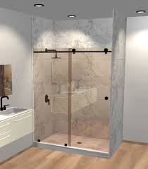 Wilson glass specializes in custom frameless shower doors of all shapes and sizes. Metro Sliding Shower Doors Dulles Glass