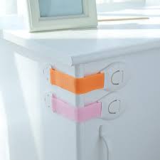 Plastic Children Lock Straps Safety Lock Protection In 2020 Safe Lock Baby Safety Locks Refrigerator Lock