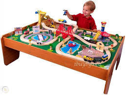 Product name ride around train set and table product brand kidkraft mpn 17836 price $149.99 weight 43 lbs. Kidkraft Ride Around Town Train Table Set Kids Play Toy 115950776