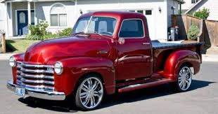 Image result for Red 1954 Truck