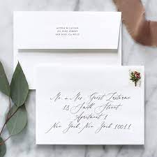 If they have different last names, list the person you're closest with first. How To Address Wedding Invitation Envelopes Fine Day Press
