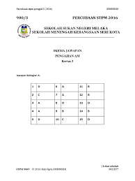 Kesantunan berbahasa stpm bahasa melayu penggal 3. Smk Seri Kota Penggal 3 Pam Skema