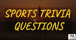 13,746 sports quizzes and 137,460 sports trivia questions. Sports Trivia Questions And Answers Sports Quiz Quesmania