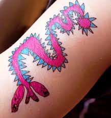 Usually, people get their children's names tattooed on their arms, chests, or wrists. Children S Art Temporary Tattoos Artful Kids