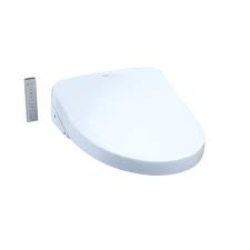 Toto S500e Washlet Electric Bidet Seat For Elongated Toilet With Contemporary Lid And In Cotton White Sw3046 01 The Home Depot Toto Washlet Bidet Toilet Seat Washlet