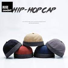 Jamont 2018 New Chinese Style Round Hat Unisex Snapback Couple Caps Flanging Solid Color Fashion Men S Hats In 2021 Hats For Men Round Hat New Chinese Style