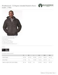 Weatherproof 17602 32 Degrees Hooded Packable Down Jacket