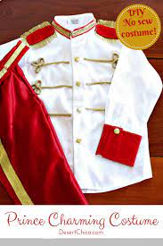 Just As Adorable As Cinderella S Dress Prince Charming Costume Sew Halloween Costume Princess Halloween Costume