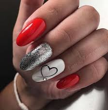 cute and beautiful valentine s day nails red nail art designs pink nails heart nails valentine s day nail designs valentines heart nails heart nail designs