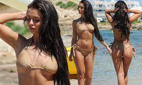 Love Island's Kady McDermott sizzles in a nude bikini | Daily Mail Online