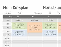 Ausbildungsplan vorlage excel download : Zeitplane Office Com