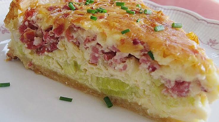 Leek Cake