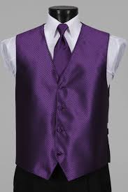 Black And Purple Tuxedo Black Purple And White Tux Google Search Royal Purple Wedding Wedding Vest