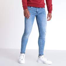 Cotton on 7 8 jeans. Jeans Skinny Destroy Denim Stone Homme Bonobo