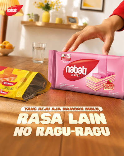 Indonesian Nabati Wafer Biscuits Pack