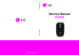 LG KG220 SERVICE MANUAL Service Manual ...