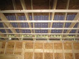 How To Strap A Ceiling Before Installing Drywall Drywall Installation Drywall Ceiling Drywall