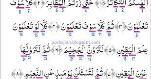 Lam beim führenden marktplatz für gebrauchtmaschinen kaufen. Hukum Tajwid Al Quran Surat At Takatsur Ayat 1 8 Lengkap Dengan Penjelasannya