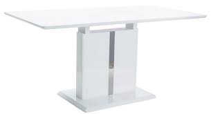 Vrtni blagovaonski stol 180 x 90 x 75 cm bagremovo drvo i čelik 2.781,00 kn uključen pdv. Casa Padrino Designer Dining Table White 110 150 X 75 X H 76 Cm Extendable Kitchen Table Designer Dining Room Furniture