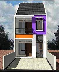 Rumah ini didesain sangat simpel dan hanya cocok untuk anda yang. Desain Rumah Kecil 2 Lantai Minimalis Cek Bahan Bangunan