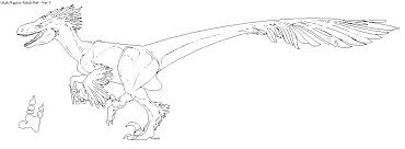 This makes dilophosaurus a beautiful, but deadly, addition to jurassic park.richard kiley talking about dilophosaurus on the tour. Wikidino Utah Raptor Coloring Pages