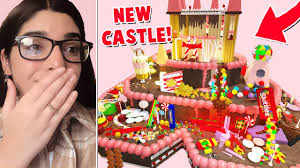 My NEW Candy CASTLE TOUR In Bloxburg! (Roblox)
