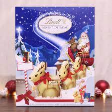 Lindt milk lovers advent calendar, 24 assorted milk chocolate surprises, milk chocolate truffles, hearts and squares with smooth melting filling, 315 g. Lindt Advent Calender