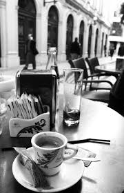 Black And White Cafe Life As A Moodboard Coffee Shop Coffee Break I Love Coffee