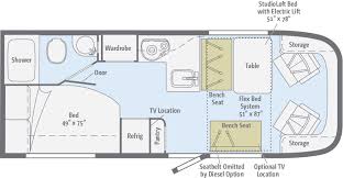 Viva Floorplans Winnebago Rvs Rv Floor Plans Winnebago Floor Plans