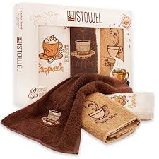 Blog post at housekaboodle : Istowel Decorative Kitchen Towels And Dishcloths Sets 12 X 20 Cotton Terry Dish Towels For Drying Dishes And Blotting Spills Coffee Themed Embroidery For Your Kitchen Decor Buy Online In