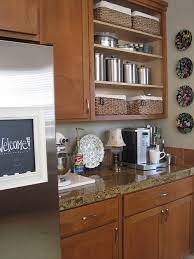 Like this beautiful arlington heights kitchen renovation that features glass door cabinets and open shelving in addition to regular kitchen cabinetry, whether or not upper kitchen tip: Do You Have A Maid And Other Q A S About Open Shelving The Inspired Room