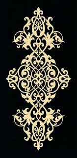 Tc Cengiz Unal Adli Kullanicinin Stencils Graphics Frames Panosundaki Pin Tezhip Desenler Boncuk
