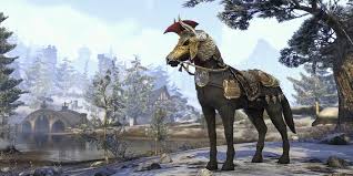 Preview of the frost mare mount. Markarth Dlc Future Crown Store Items Eso Datamine Eso Model Viewer