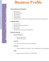 The following outlines crucial and confidential company your company information should be written in a clear tone with the personality of the company in mind. Business Profile Template Template Free Download Speedy Template