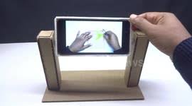 More images for how to make a phone holder out of cardboard » Newsflare Diy Mobile Super Bass Speaker For All Mobile Phones
