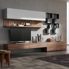 Modern Italian Tv Media Unit Wood 3 By Santa Lucia Italian Home Decor Living Room Tv Unit Contemporary Tv Units