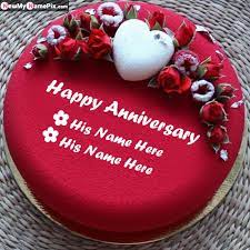 We got all the lovely flowers covered, and we make sure that your flowers reach the person just in time. Flowers Anniversary Cake Wishes Couple Name Pictures Creating