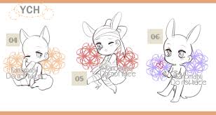 Chibi Ych 04 05 06 Auction Pending By Kanomatsu Db60n2u Png 900 480 Drawing Base Manga Drawing Tutorials Anime Drawings