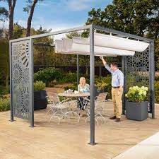 All of our attached pergola kits include a 2×8 ledger board. Harrod Modern Pergola System Harrod Horticultural