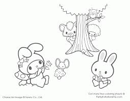 Download and print these my melody coloring pages for free. My Melody Coloring Page Coloring Home