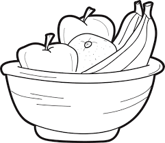 Here's the perfect coloring page to introduce your child to bowling. Printable Bowl Of Fruit Coloring Page For Kids Supplyme