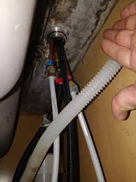 So, after turning off the kitchen faucet supply line valves, turn on the handle of the faucet again and ensure that the water supply is shut off properly. Can T Seem To Remove This Mounting Nut Under Kitchen Faucet Plumbing